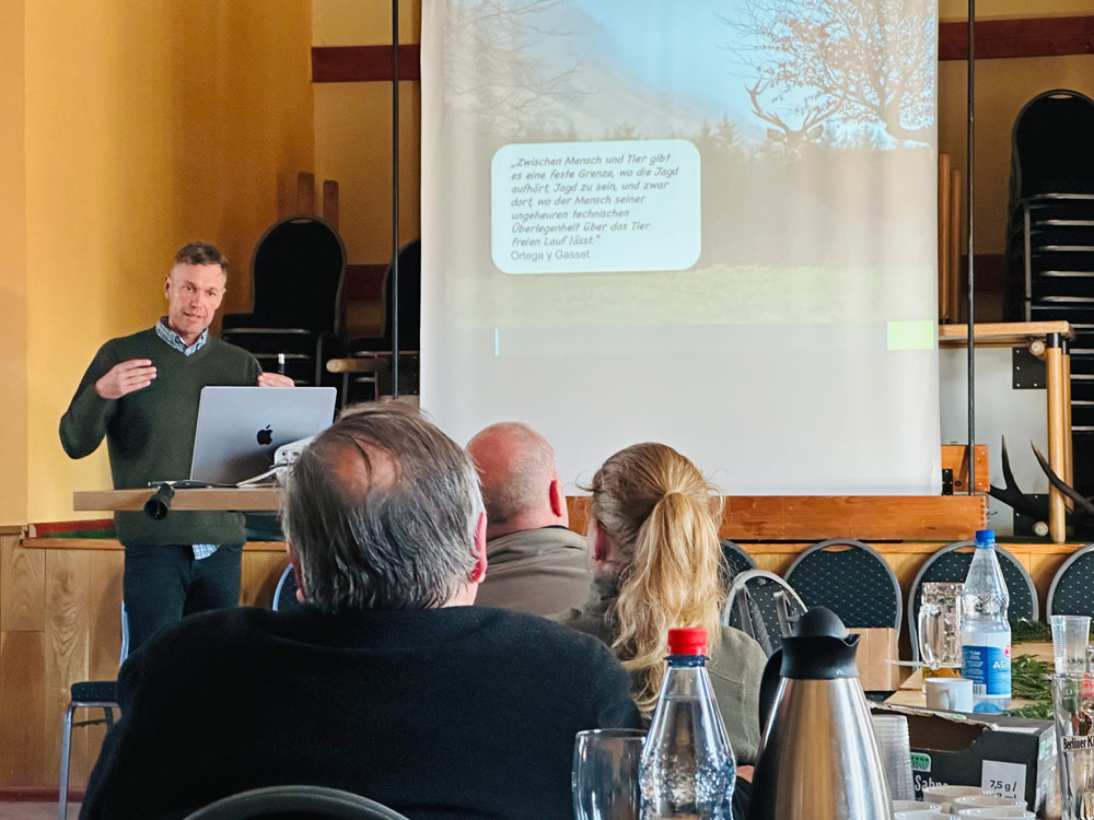 Informativer Fachvortrag „Auf Sauen jagen – mit Herz und Verstand“ von Dr. Konstantin Börner am 21.03.2026 in Schönow