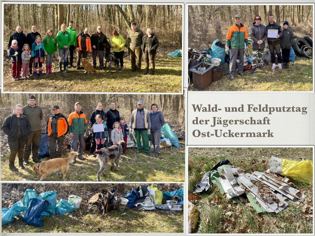 Bereits der 5.- bundesweite- Waldputztag im März 2026 ...
